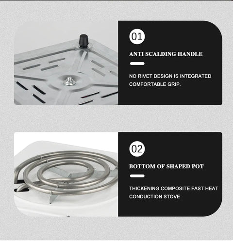 Electric Stove Hot Plate for Traveling